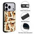 thumbnail image 2 of WIRESTER Shockproof Soft Rubber Cover Case for Apple iPhone 17 Pro 6.3" 2025, German Shepherd Funny Playful Postures, 2 of 5
