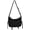 Black, variant on CoCopeaunt Retro Canvas Hobo Shoulder Bag for Men Women Teen Fashion Crossbody Bag Satchel
