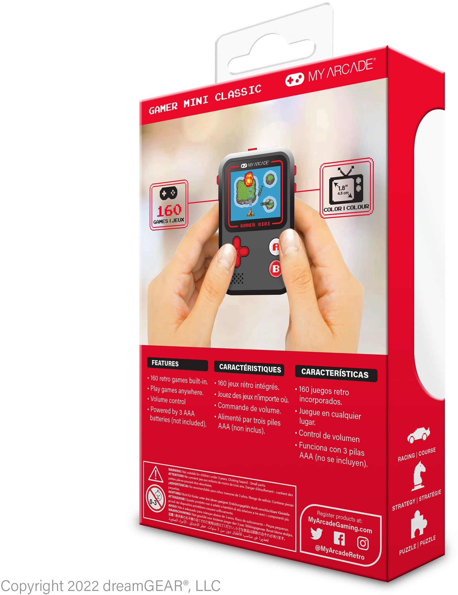 My Arcade - Gamer Mini Classic - Red