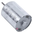 thumbnail image 1 of DC 9V 6760RPM Rotary Speed 2 Pin 2P Terminals Electric Mini Motor,1 x DC Motor,silver, 1 of 8