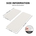thumbnail image 2 of Sikiie Anchors Kitchen Mat 2 PCS Cushioned Kitchen Rug, Waterproof Non-Slip Kitchen Mats for Kitchen, Floor Home, Sink, Laundry, 2 of 6