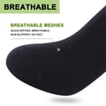 thumbnail image 3 of IKIBVTY 10 Pairs Womens Ankle Cotton Socks Low Cut Thin Short Breathable Sport Casual Socks, 3 of 9