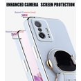 thumbnail image 4 of Compatible with Xiaomi 11T Pro Case Silicone TPU Plating, Xiaomi 11T Cases Cute Astronaut Pattern Phone Case with Stand (Blue), 4 of 14