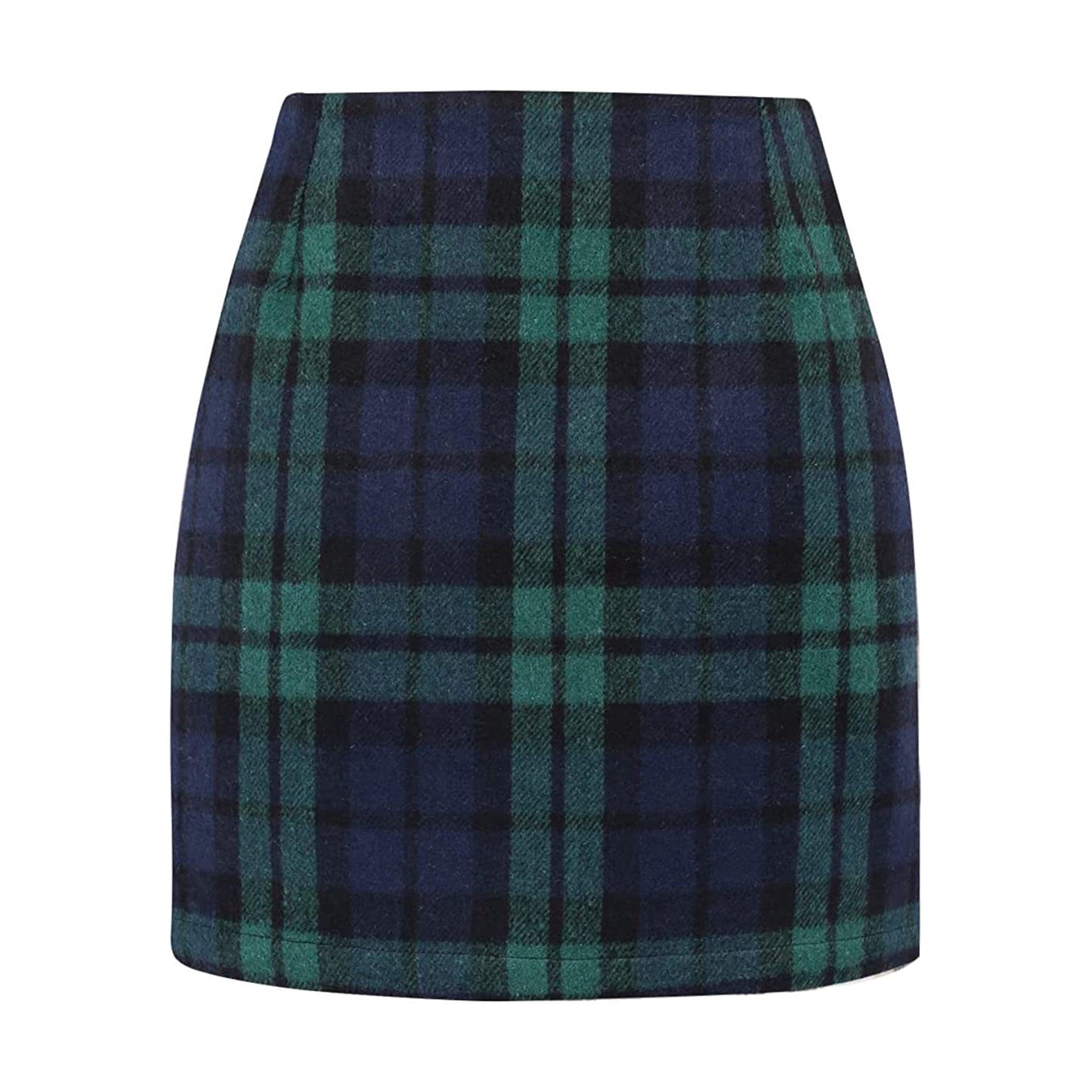 Holiday plaid pencil skirt hotsell