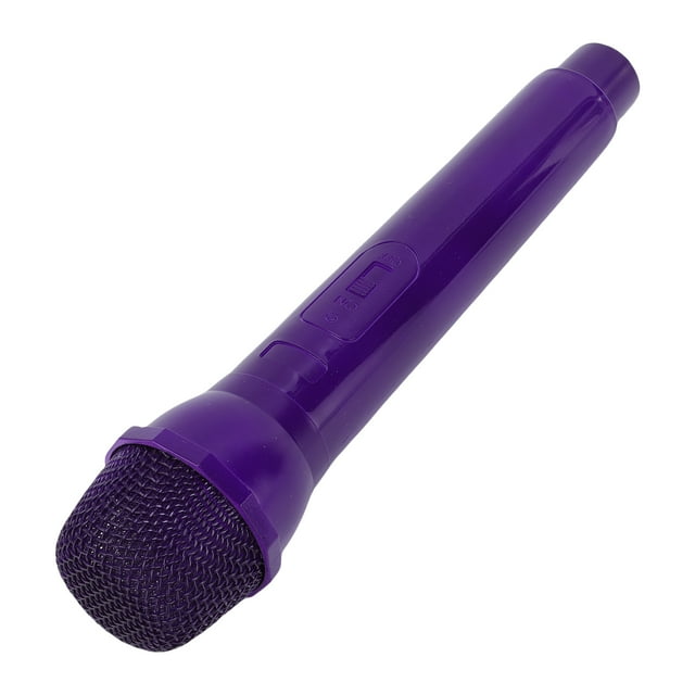 Microphone de Simulation, Micro Faux Léger Portable à l'Échelle 1:1 pour Pratique de la Parole, pour Prendre des Photos, Imite les Réels