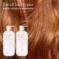 thumbnail image 6 of True Sweet Peach & Mandarin Moisturizing Shampoo -  Moisturizing and Hydrating Formula for Women & Men, 16.4 fl oz, 6 of 12