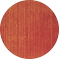 thumbnail image 1 of Ahgly Company Indoor Round Abstract Brown Contemporary Area Rugs, 5' Round, 1 of 4
