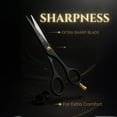 thumbnail image 5 of Professional Hair Cutting Scissors 6.5” – Professional Barber Shears for Men & Women – Premium High Carbon Stainless Steel Salem's Elite Hair Scissors – Sharp, Ergonomic Hair Shears for Salon & Home, 5 of 9