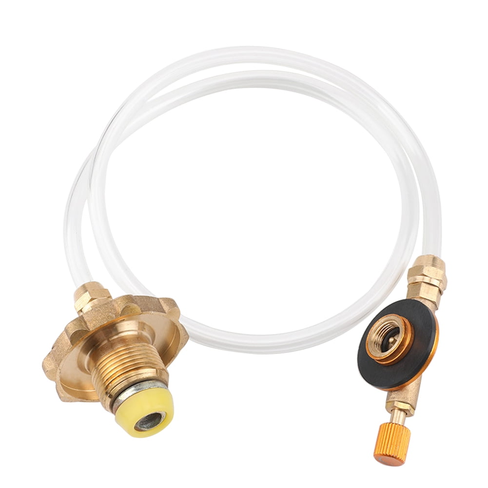 Outdoor Camp Butane Gas Tank Valve Adapter Cylinder Inflatable Valve Connectors
