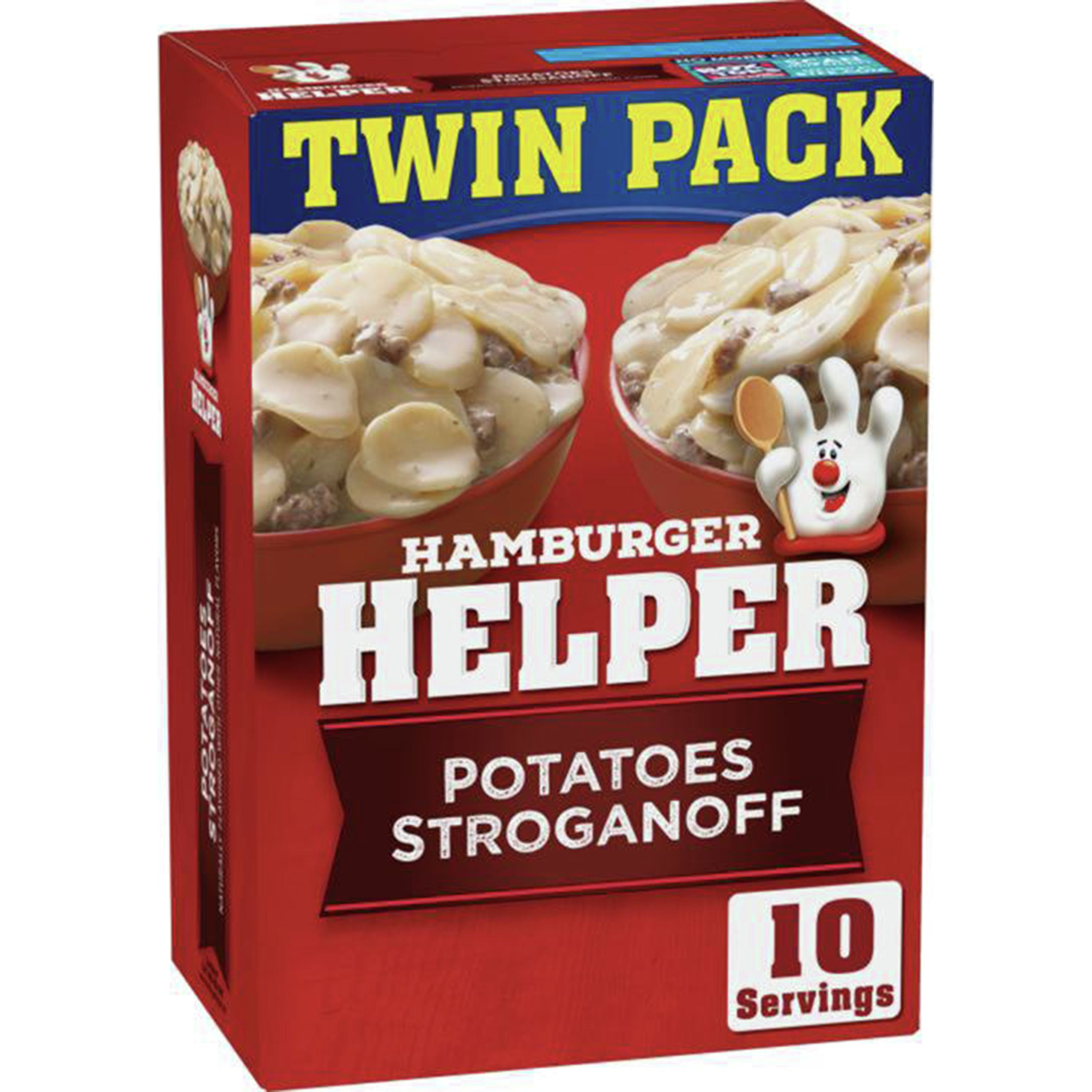 Hamburger Helper, Stroganoff Pasta and Creamy Sauce Mix, 10.1 oz