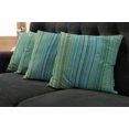 thumbnail image 2 of Ambesonne Abstract Throw Pillow Cover 4 Pack, Retro Thin Stripes, 24", Multicolor, 2 of 6