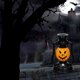thumbnail image 5 of Linterna LED Luces Batería / lámpara solar, Calabaza de Halloween / Lámpara de Cráneo, de Halloween Sala de Dormitorio Decoración Decoración de Batería Negra Macarena Lámpara de calabaza de Halloween, 5 of 7