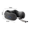 thumbnail image 3 of Kieccall 3-Speed Multi-Functional Home Cervical Foam Car Pillow Portable U-Shaped Pillow, 3 of 5