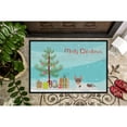 thumbnail image 2 of Carolines Treasures CK3511MAT Toy Fox Terrier Christmas Tree Door Mat Indoor Rug or Outdoor Welcome Mat 18x27 Doormat, 2 of 3