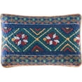 thumbnail image 4 of Nanshing Vernice 3 Piece Bohemian Ecclectic Quilt Set, Red Blue, King, 4 of 7