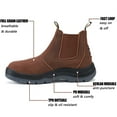 thumbnail image 3 of HANDMEN Work Boots for Men, 6" Slip On Composite Toe Waterproof Slip Resistant Anti-Static Mens Work Boots, 822RDBX, 11.5EE, 3 of 7
