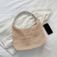 thumbnail image 1 of Bolsa hueco tejido para mujer de hombro de gran capacidad de compras portátiles JShteea Para Estrenar, 1 of 9