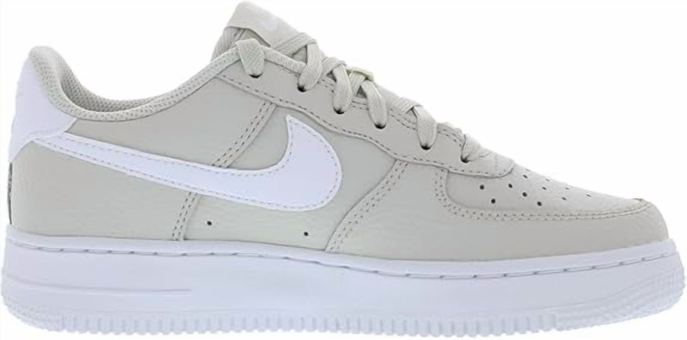 Big Kid's Nike Air Force White/Midnight Navy (FV5948 104)
