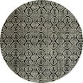 thumbnail image 1 of Ahgly Company Machine Washable Indoor Round Abstract Sand Brown Area Rugs, 7' Round, 1 of 1