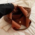 thumbnail image 3 of Bolso Hombro Mujer PU Slouchy Hobo Bag Gran Capacidad Vintage Shopper, 3 of 9