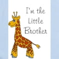 thumbnail image 2 of CafePress - I'm The Little Brother Infant Creeper - Baby Light Bodysuit, Size Newborn - 24 Months, 2 of 4