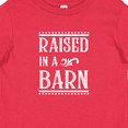 thumbnail image 4 of Inktastic RAISED in a BARN in White Boys or Girls Baby T-Shirt, 4 of 5