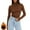 Coffee, variant on Women's Fitted Turtleneck Thermal Top Long Sleeve Light Fleece Base Layer Solid Innerwear for Cold Weather,L,Army Green