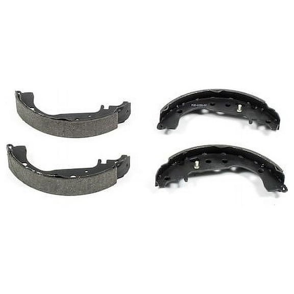 Rear Brake Shoe Set - Compatible with 2007 - 2014 Toyota Yaris 2008 2009 2010 2011 2012 2013