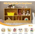 Toy Storage Organizer 8Section Display Shelf for Organizing