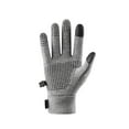 thumbnail image 6 of Men's Winter Fleece Lined Leather Touchscreen Windproof Water Resistant Cold Weather Gloves for Outdoor Work, 1 Pair, 6 of 6