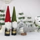 thumbnail image 4 of Kearding Cubierta navideña para botella de vino, ambientes de fiesta, decoración sin rostro, cocina, de comedor de Navidad, manga Gris, 4 of 6