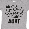 thumbnail image 4 of Inktastic My Best Friend is My Aunt with Hearts Boys or Girls Baby Bodysuit, 4 of 5