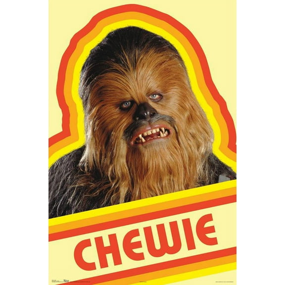Star Wars: Saga - Chewie Wall Poster, 22.375" x 34"