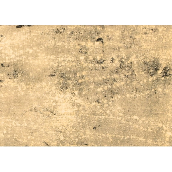 Ahgly Company Indoor Rectangle Abstract Brown Modern Area Rugs, 2' x 3'