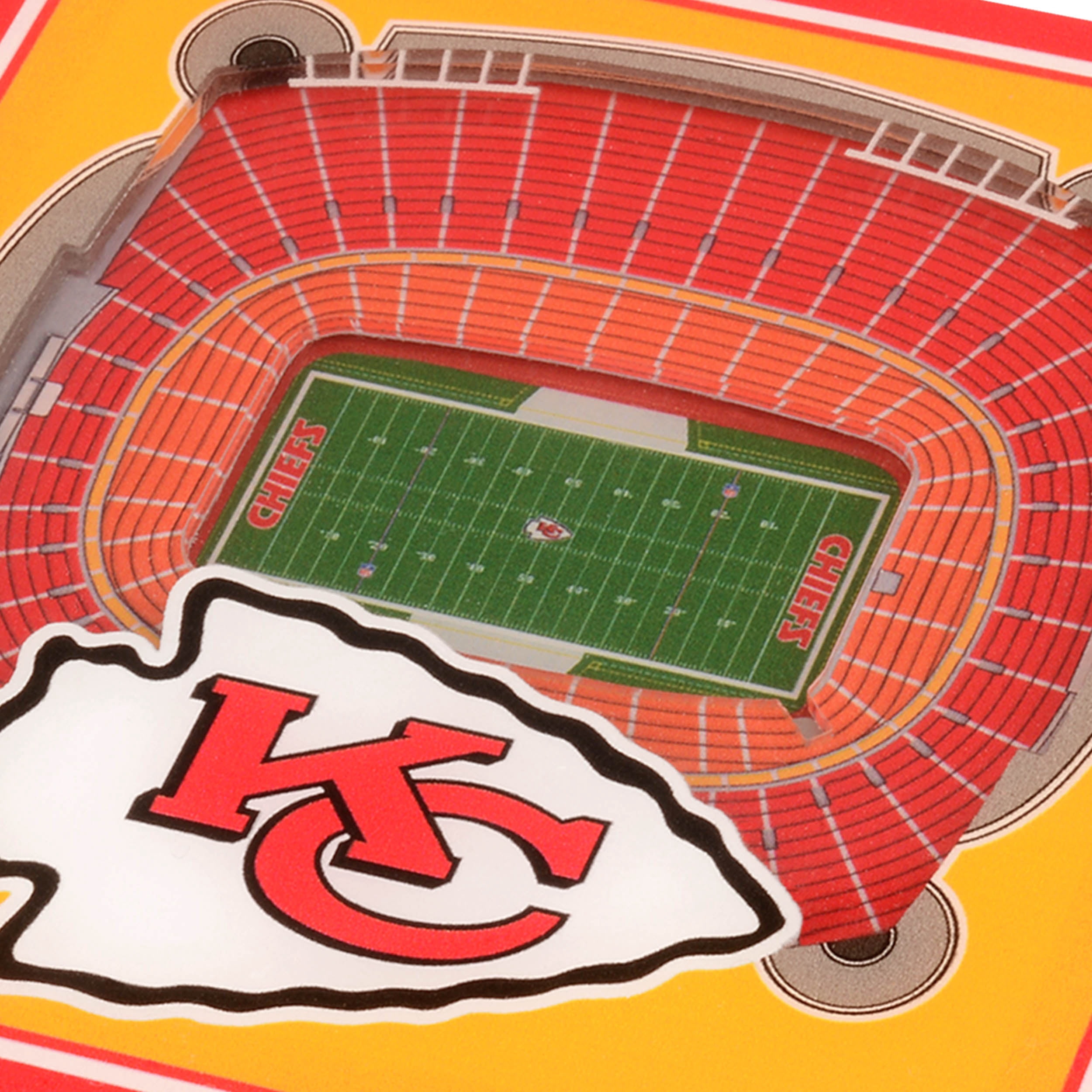 YouTheFan NFL Kansas City Chiefs Stadiumview Cribbage