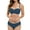 Navy#1, variant on LEBONYARD Tankini Swimsuits for Women,Women Solid Color Blackless Strap Bikini Swimsuit Wine L