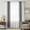 Multicolor, variant on Black White Stripe, Sheer Curtains 45 Inches Long, Abstract Geometric Light Filering Curtains, Breathable Simi Curtain Privacy Drapes for Kitchen Bathroom Lightweight Small Window Treatment