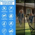 thumbnail image 6 of Debonair Magnetic Screen Door - Self Sealing, Heavy Duty, Hands Free Mesh Partition Keeps Bugs Out - Pet and Kid Friendly - 38 Inch x 83 Inch, 6 of 8