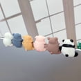 thumbnail image 4 of Set of 6Pcs Cartoon Figurines Computer Screen Monitors Decoration Small Ornaments Desktop Figures Toy Home Decors, 4 of 8