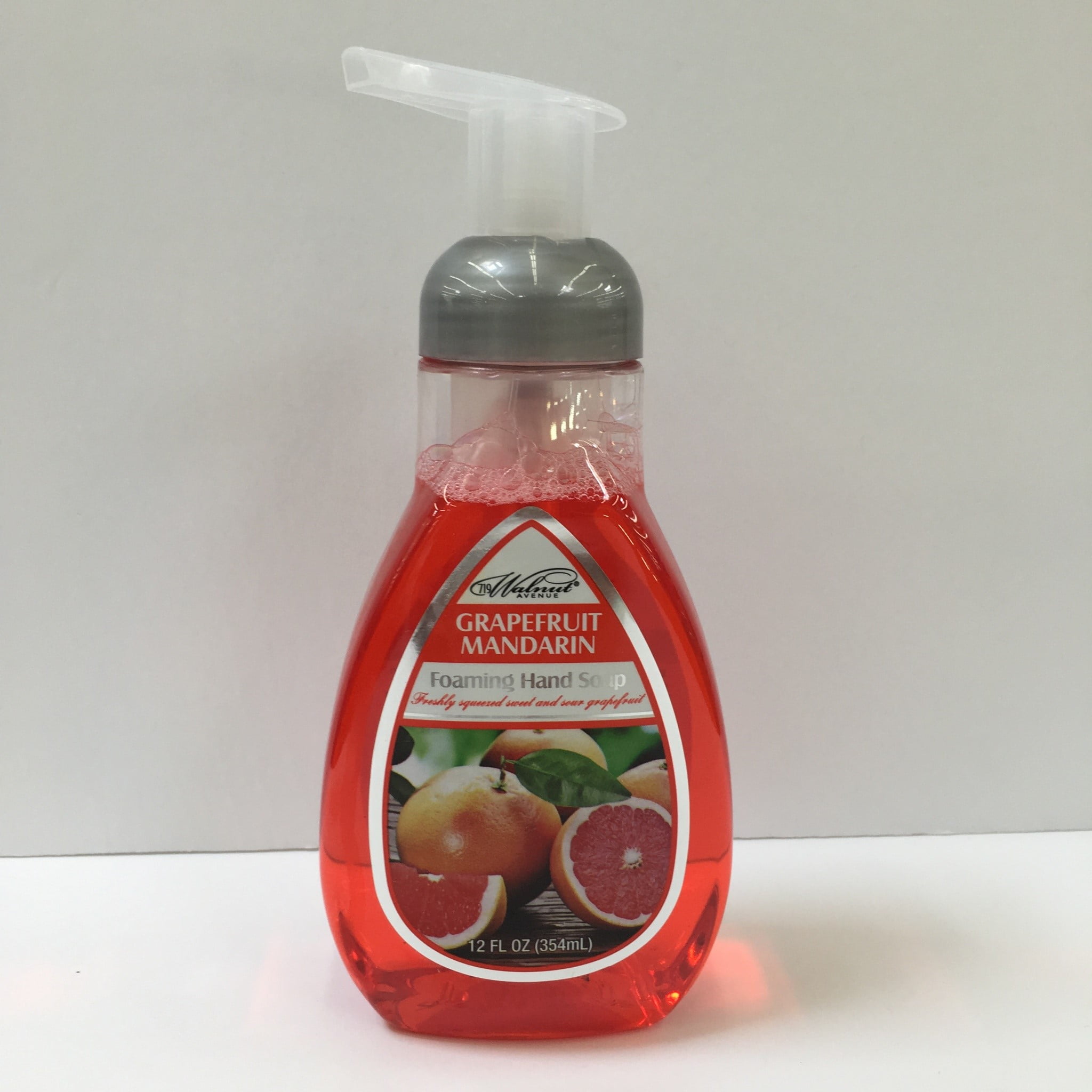 719 Walnut Avenue Grapefruit Mandarin Foaming Hand Soap, 12 fl oz