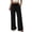 #PFRNLF- Black, variant on PFRNLF Womens Wide Leg Pants High Waisted Flowy Beach Palazzo Pants Summer Soft Casual Pants