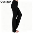 thumbnail image 5 of Qusjaar Yoga Pants for Women High Waisted Leggings Drawstring Belly Control Stretch Loose Casual Workout Pants, 5 of 6