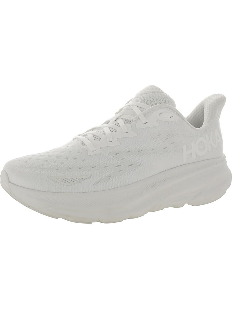 HOKA Clifton 9 Women's Running Shoes, White Sneakers, Size 8.5