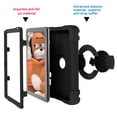 thumbnail image 4 of Dteck Case for Amazon Fire HD 8 / Fire HD 8 Plus (10th Generation, 2020 Released) - Heavy Duty Hybrid Shockproof Handle Case Protective Cover with 360 Rotating Kickstand, Black, 4 of 9