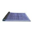 thumbnail image 2 of Ahgly Company Indoor Rectangle Abstract Blue Modern Area Rugs, 2' x 4', 2 of 4