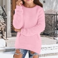 thumbnail image 1 of LIJCC Chandail à Manches Longues Surdimensionné pour Filles, Col Rond, Tricot Douillet, Chaud et Confortable, Ample, Moelleux, Mode Décontractée, Automne, 1 of 4