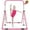 PINKBAR, variant on Safly Fun Gymnastics Bar with Mat for Kids, Height Adjustable Junior Training Bar Mat for Home, Folding Gymnastic Horizontal Bars Equipment (Pink+Mat)