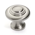 thumbnail image 2 of Dynasty Hardware K-9229-FB Super Saver Concentric Cabinet Knob, Flat Black, 2 of 5