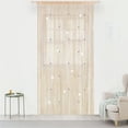 thumbnail image 5 of String Door Curtains Panel, Fly Screen Curtain, Doorways Divider for Window Decorative 90x200cm (White), 5 of 5