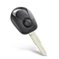 thumbnail image 5 of KEYYOU For Ssangyong Actyon Kyron Rexton Remote Control Car key Shell Fob Cover Case 2 Button Uncut Blade Smart Car Key Cover, 5 of 7